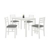 Juego de Comedor 4 sillas - New Starter Blanco