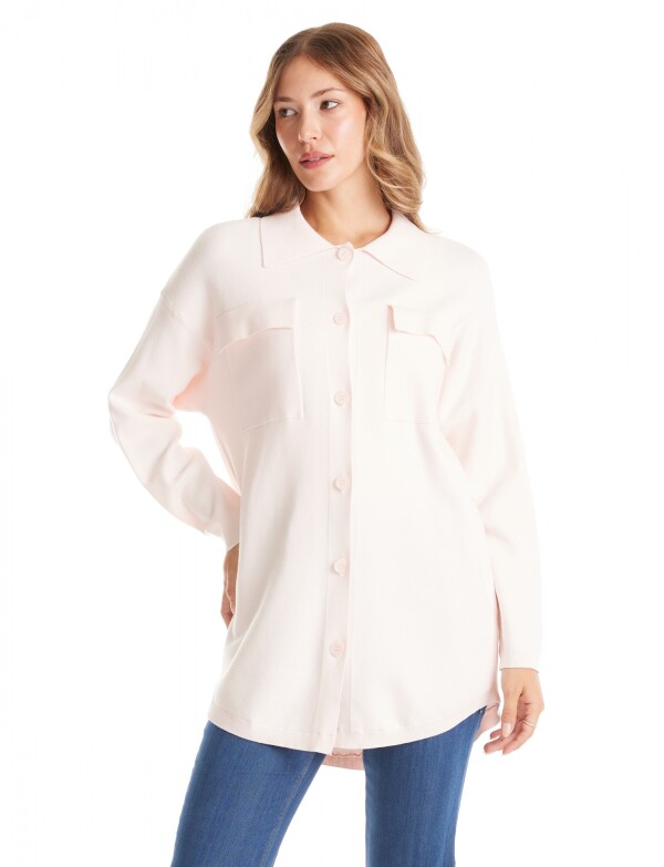 Sobrecamisa Bolsillos ROSA