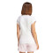Remera de Mujer Adidas Essentials Linear Blanco - Negro