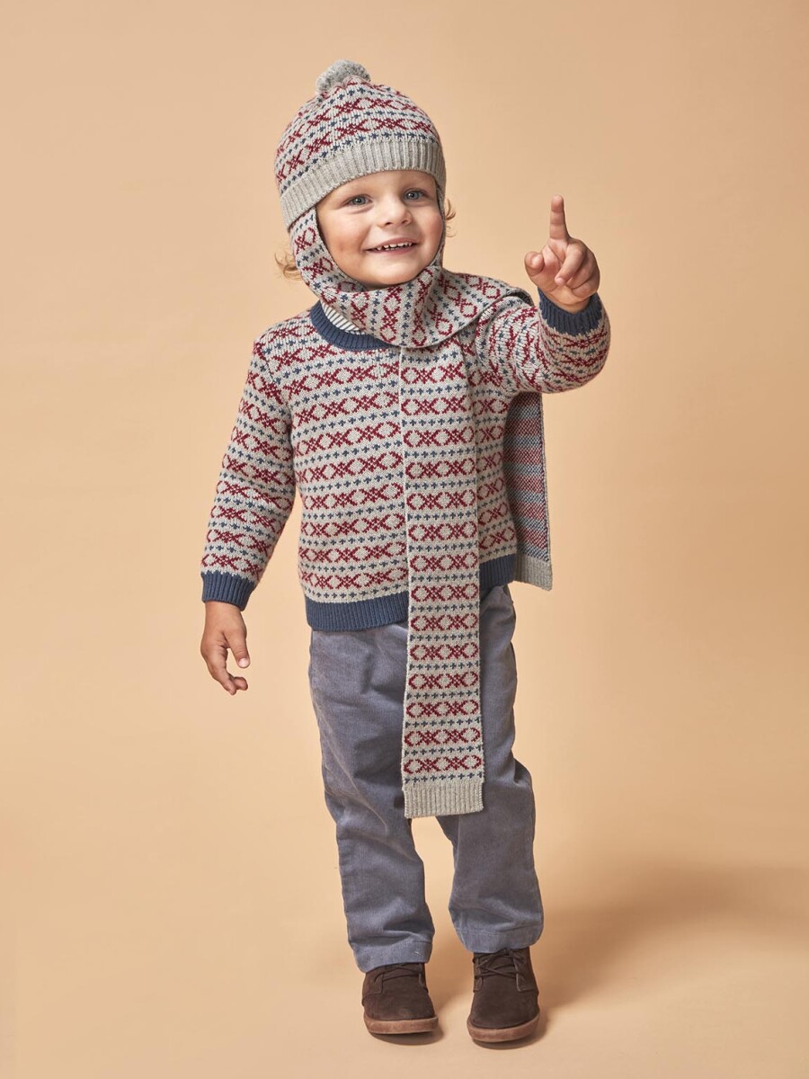 Jersey Greca Gris Medio