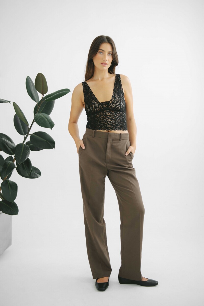Top Lola [S34] - Encaje Negro