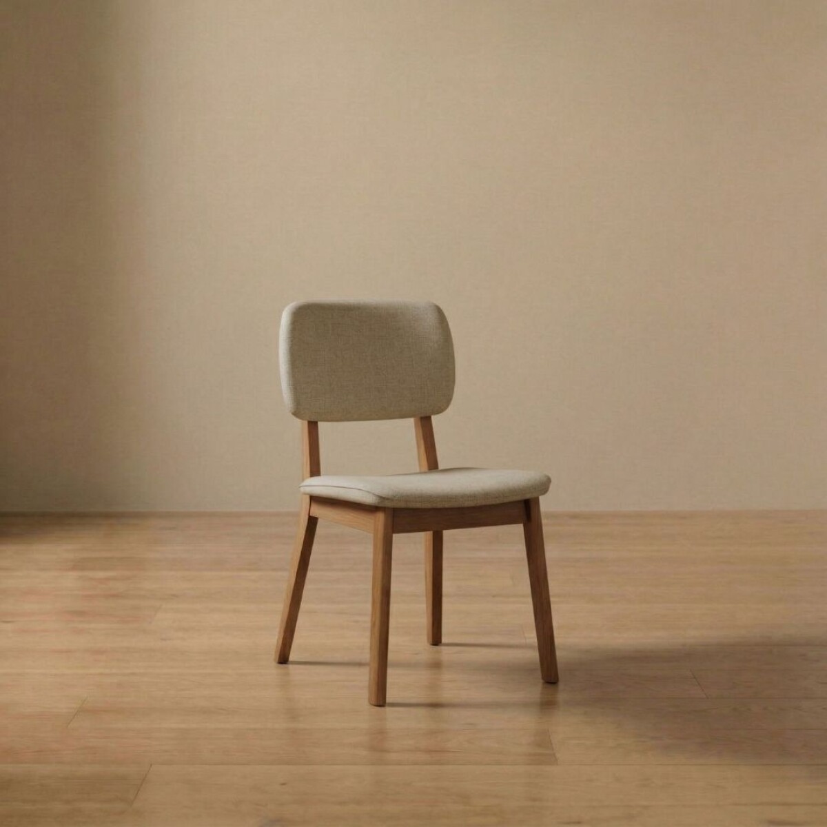 Silla de Comedor Classic - Línea Manhattan - Lino/Natural 