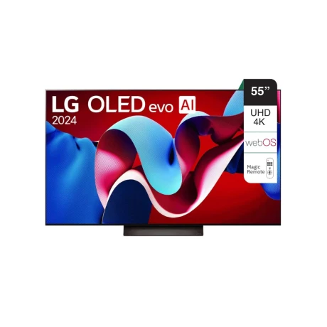 Smart Tv LG 55' UHD 4K OLED OLED55C4PSA WebOS Con Magic Remote Smart Tv LG 55' UHD 4K OLED OLED55C4PSA WebOS Con Magic Remote