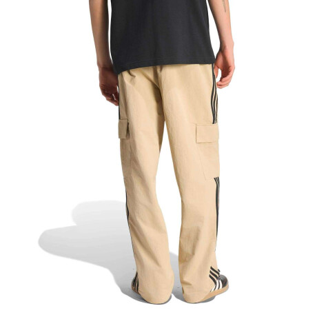 Pantalón Adicolor 3 Stripes de Hombre Crema