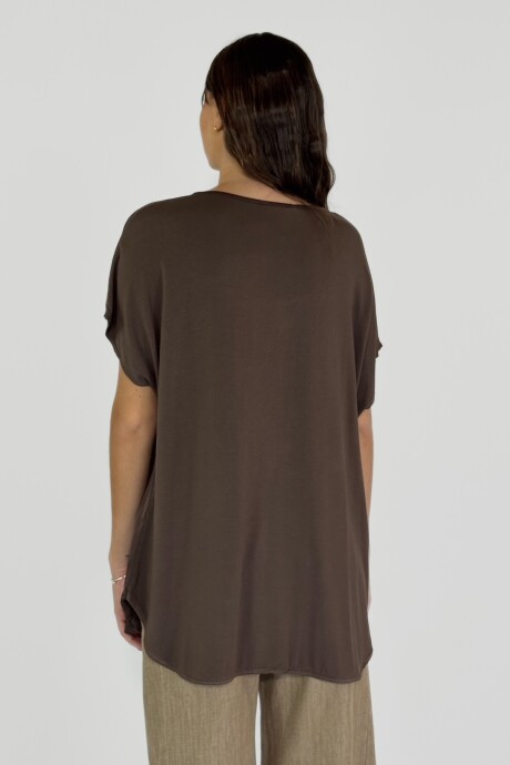 BLUSA MONTI Chocolate