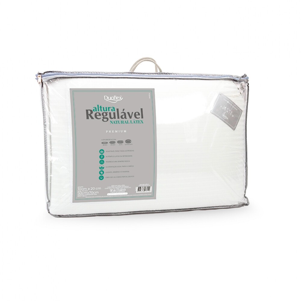 Almohada Altura Regulable Natural Duoflex Premium Blanco Almohada Altura Regulable Natural Duoflex Premium Blanco