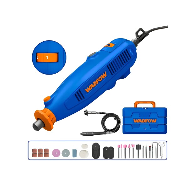 MINI TORNO ELECTRICO 130W C ACCESORIOS WADFOW Mini Torno Electrico 130w C Accesorios Wadfow