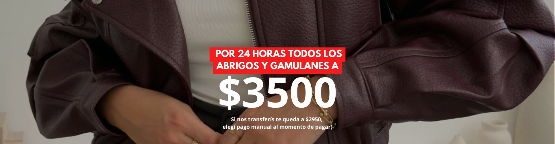 Por 24 horas! Promo gamulanes