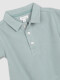 Polo Detalles Contraste Verde