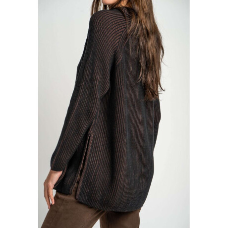 Sweater Texturado Negro