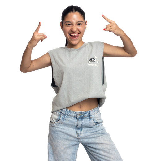 Musculosa La Isla x La Vela - Calavera Musculosa La Isla x La Vela - Calavera