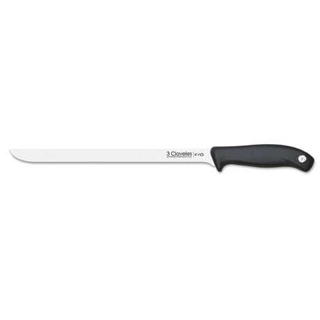 Cuchillo Jamonero 25Cm Caja Pvc Evo 3 Claveles