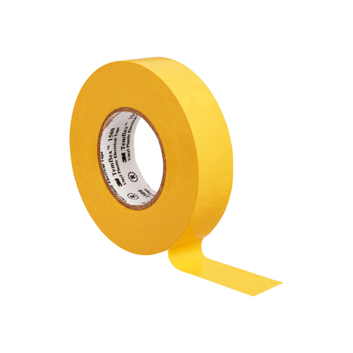 Cinta uso general PVC Temflex 1500 18 mm. X 10 m. 3M - Amarillo 