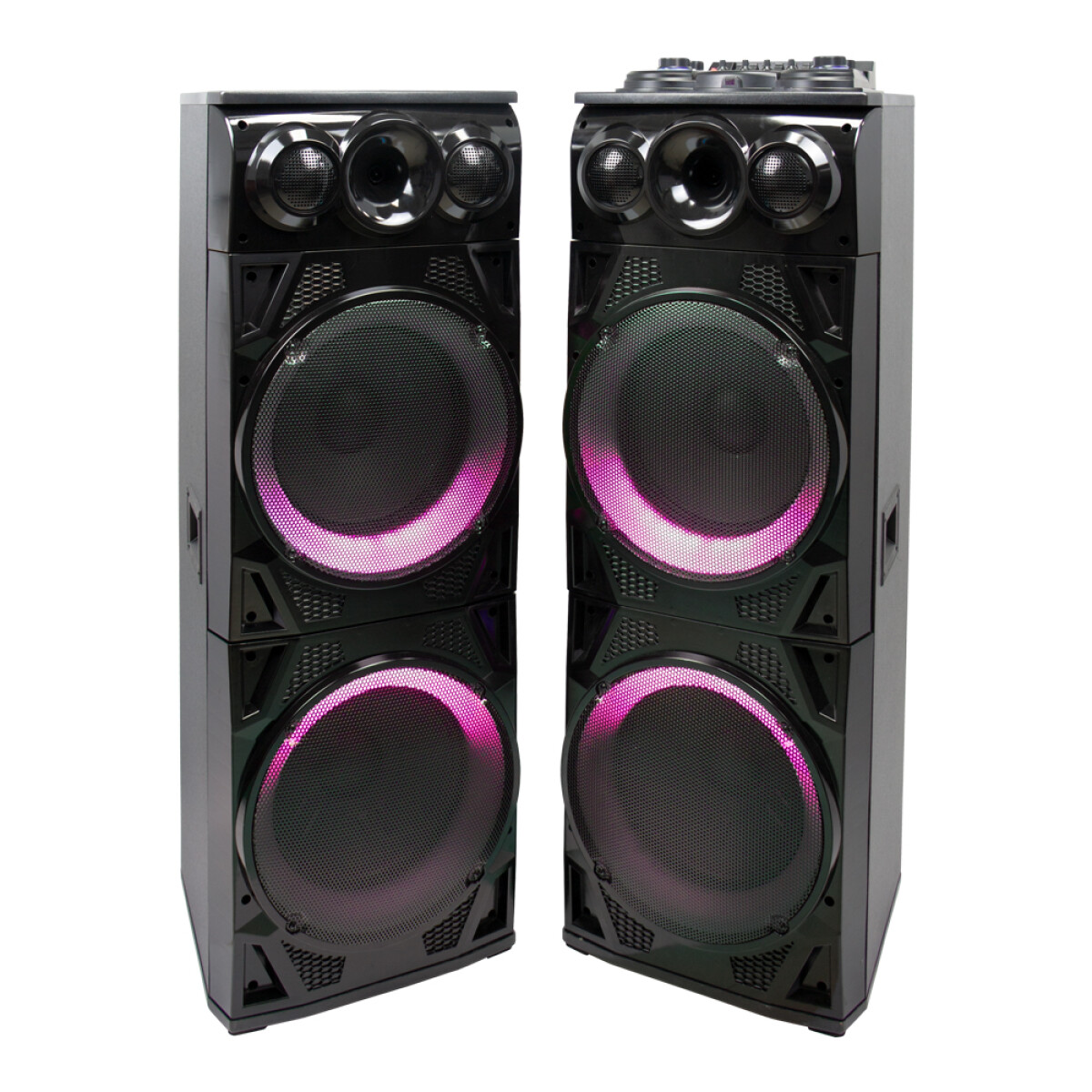 parlante recargable doble xion 3800w pmpo 