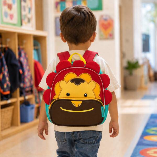 Mochila Infantil Térmica Marcus & Marcus Para Comida Rojo 1