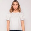 BLUSA ALLIE ALGARROBO BLANCO