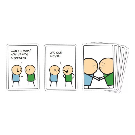 Asmodee - Juego de Mesa Joking Hazard - +18 Años. 3 - 10 Jugadores. Idioma Español. 001