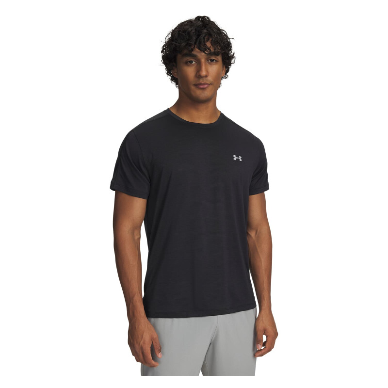 REMERA UA VELOCITI REFLCT SS Mujer 6009518-001 Negro