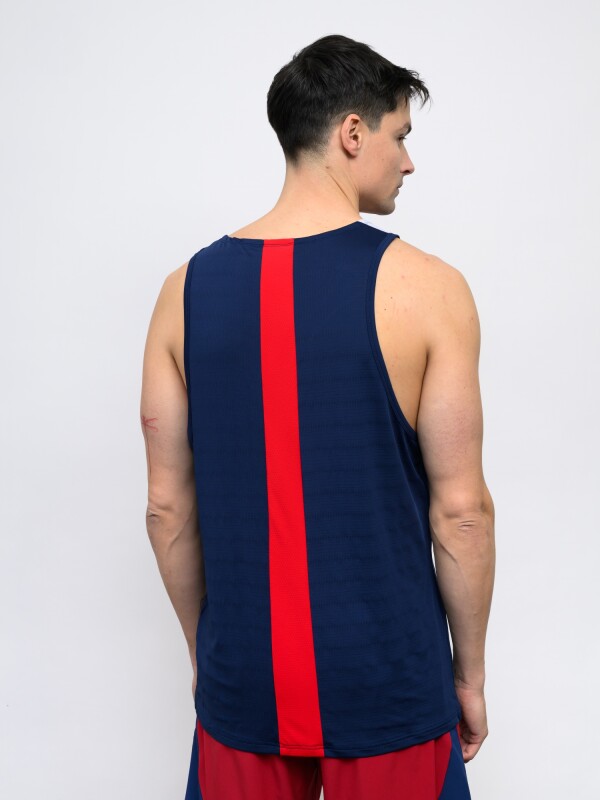 MUSCULOSA ORYN Nacional Hombre Azul Marino, Rojo, Blanco