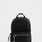 Mochilas Urbanas Color Block Mochila Con Charms - Negro