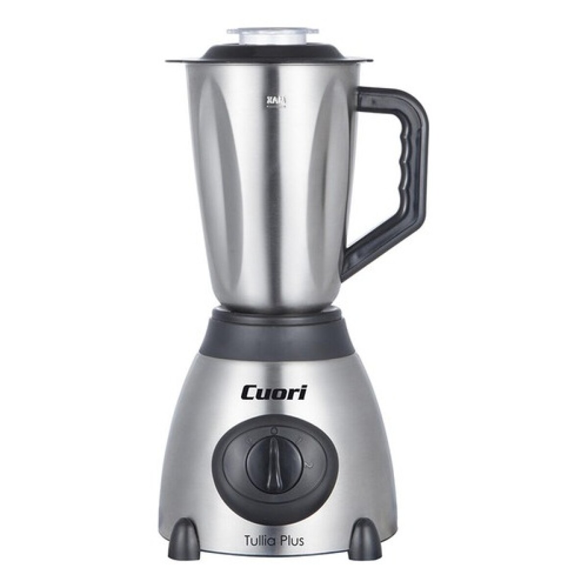 Licuadora Cuori Tullia Plus 500W jarra de acero inoxidable de 1.5L con 2 velocidades para licuar alimentos en la cocina 