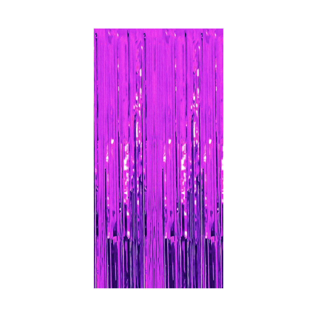 Cortinas de Fiesta - Violeta Metalizada 