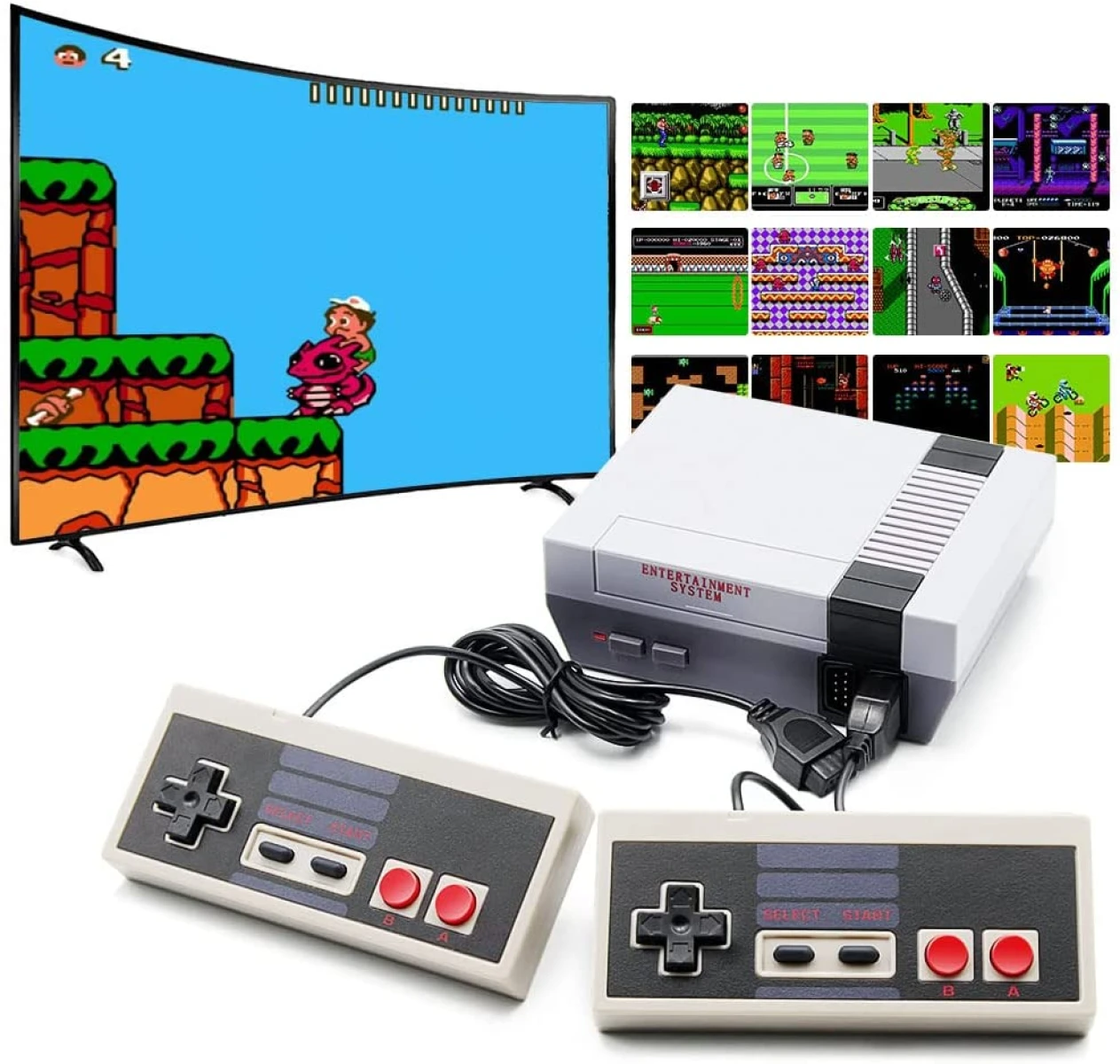 Consola Retro 620 Juegos Clásicos Para TV 2 controles 