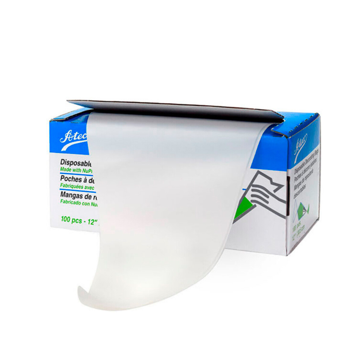 Rollo de Manga Descartable Biodegradable x100 - N°18 