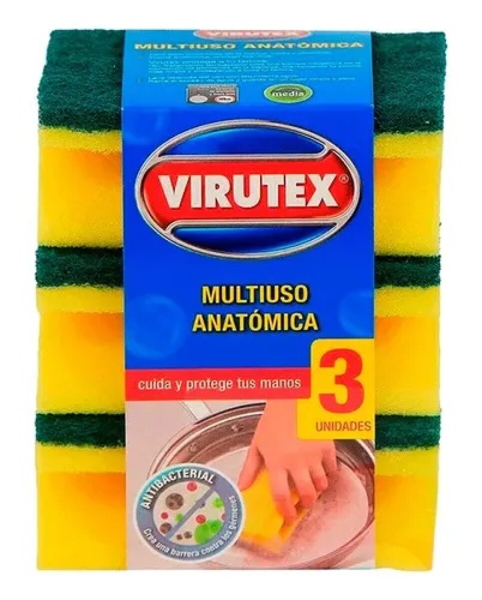 ESPONJA ARTIK MULTIUSO X3 