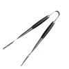 Pinza parrillera acero inoxidable y madera Pinza parrillera acero inoxidable y madera