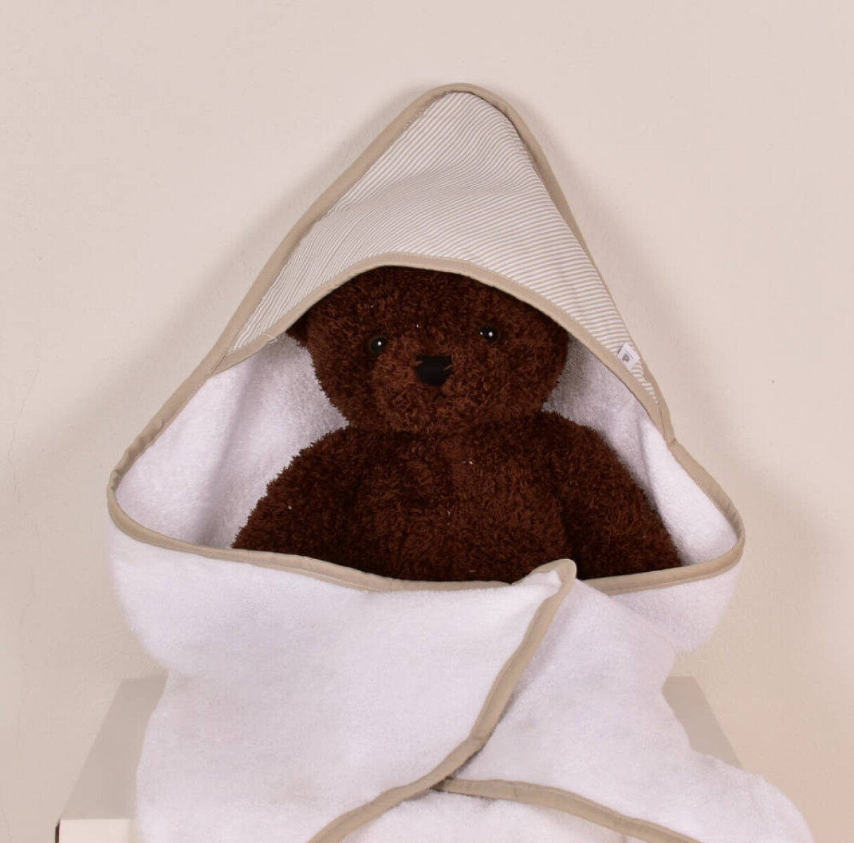 Toalla con Capucha - Beige 