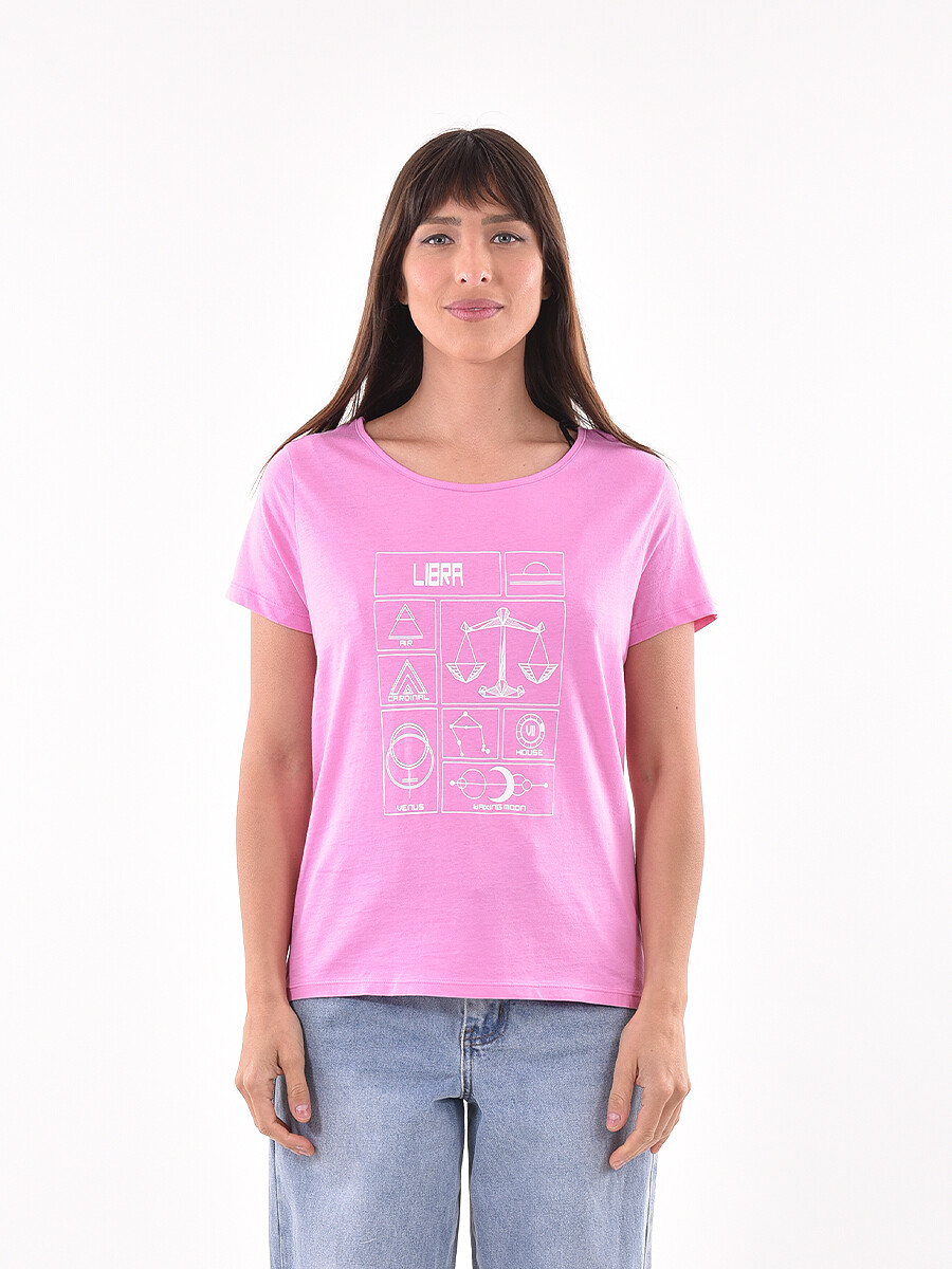 REMERA LIBRA - ESTAMPADO 1 