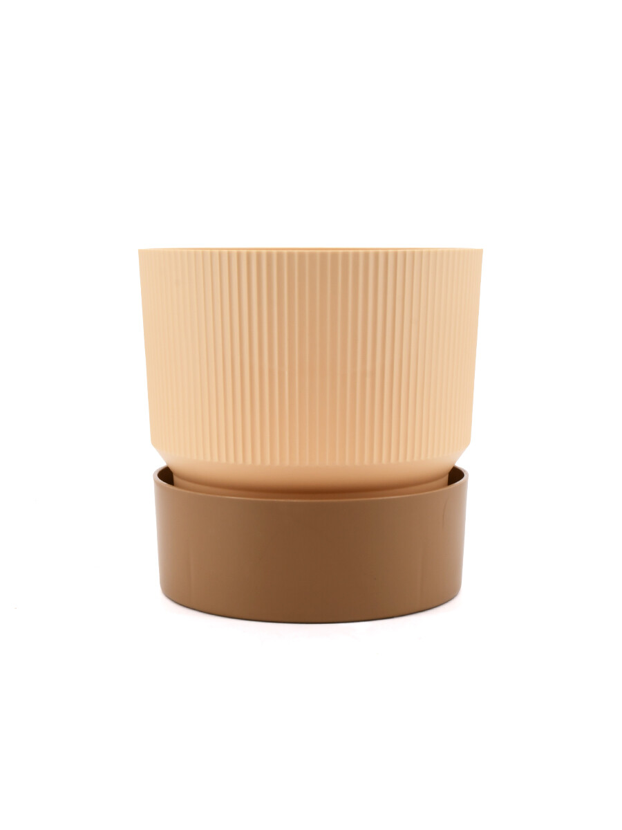 MACETA IXORA - BEIGE 