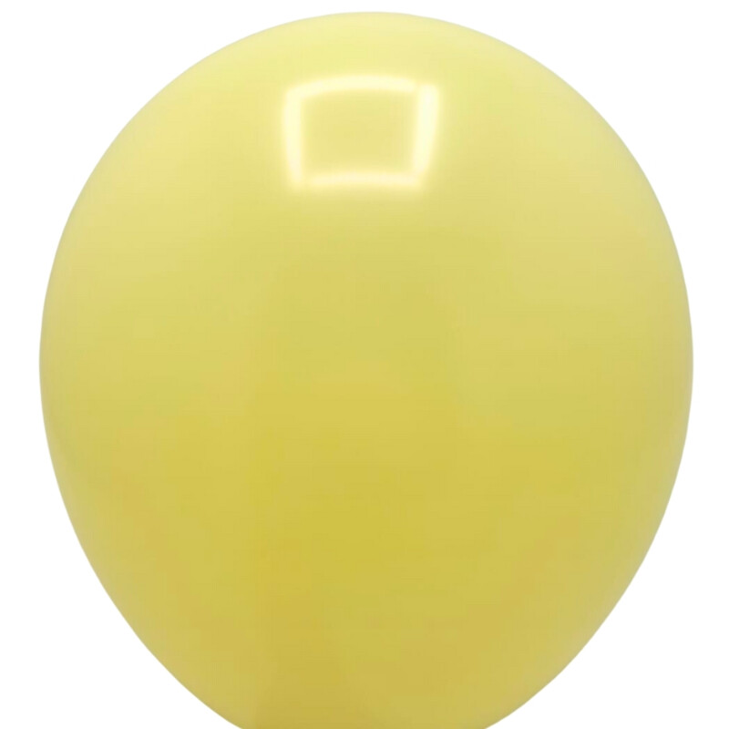 Globos X10 Tamaño R12 Amarillo Pastel