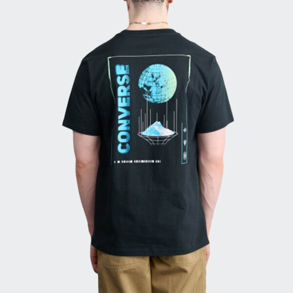 Remera Converse Other Wordly Negro