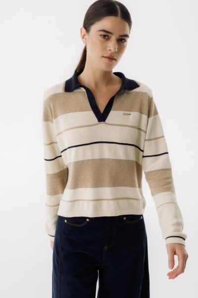 Tshirt Polo Romba Beige