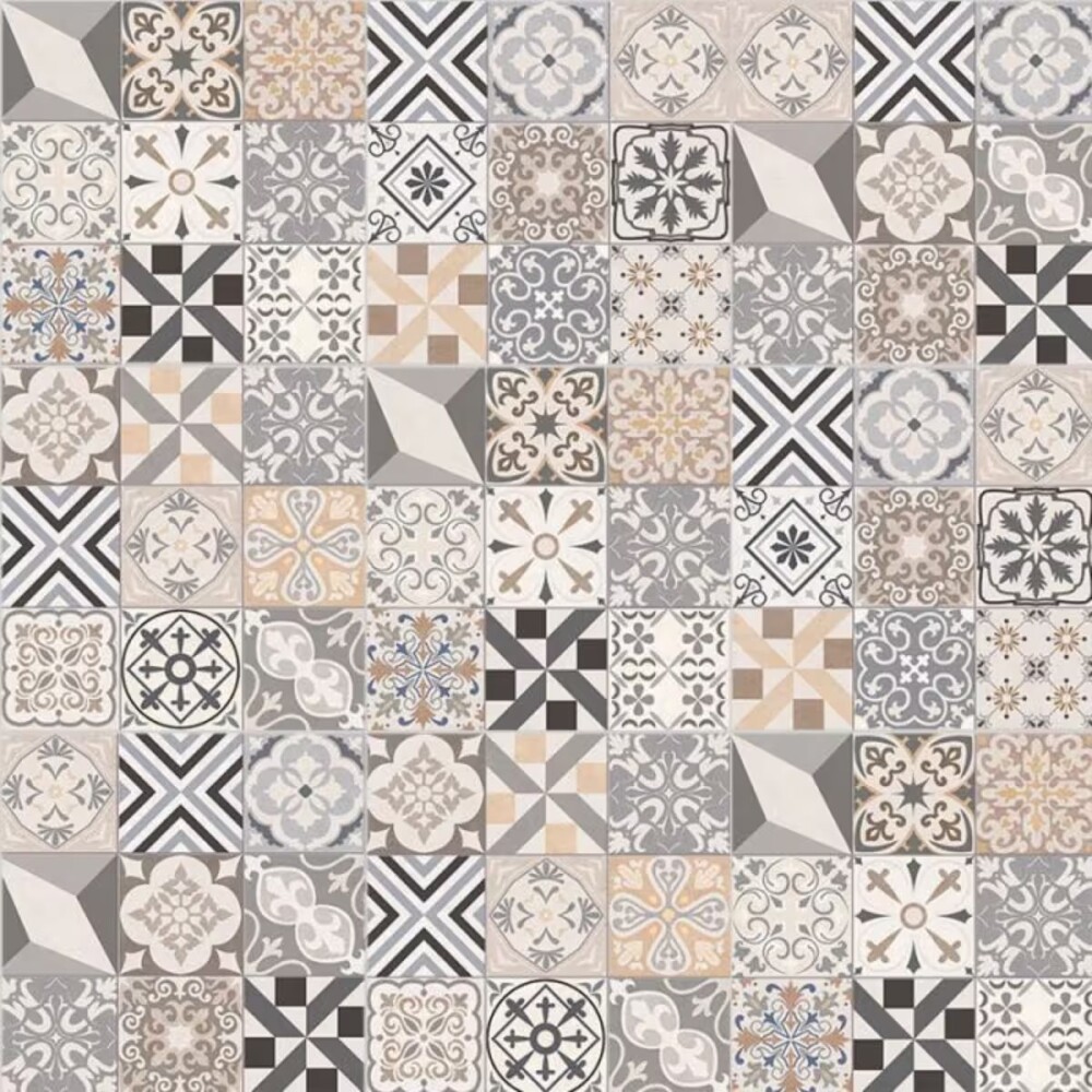 Cerámica 62HDA16 Geométrica 62x62 cm Satinado y Rectificado Cerámica 62hda16 Geométrica 62x62 Cm Satinado Y Rectificado