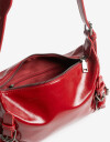 City Cartera City Hebillas - Rojo Cereza