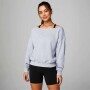 Polera Year Round Terry Off Shoulder Sweatshirt Mujer Classic Grey Heather