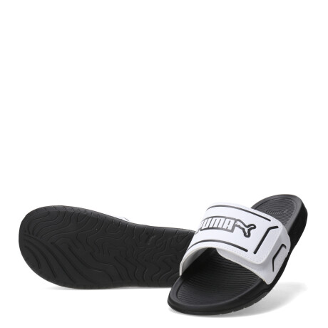 Sandalias de Hombre Puma Royalcat Comfort 2 Blanco - Negro