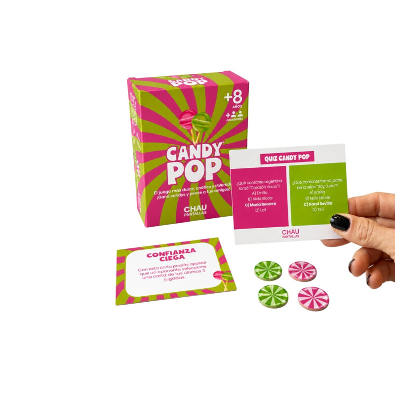 Juego de Mesa Candy Pop Chau Pantallas Juego de Mesa Candy Pop Chau Pantallas