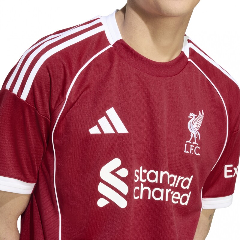 Camiseta Local Liverpool FC 25/26 Red & White