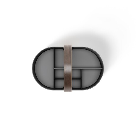 ORGANIZADOR PLASTICO-RECICLADO NEGRO BELLWOOD