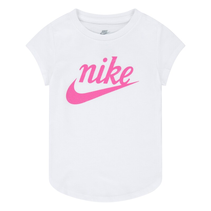 NKG SCRIPT FUTURA S/S TEE Blanco