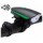 Luz y Bocina Recargable Para Bicicletas Verde