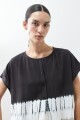 Blusa tie dye gris