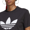 Remera Adidas Original de Mujer - IB7421 Negro-blanco