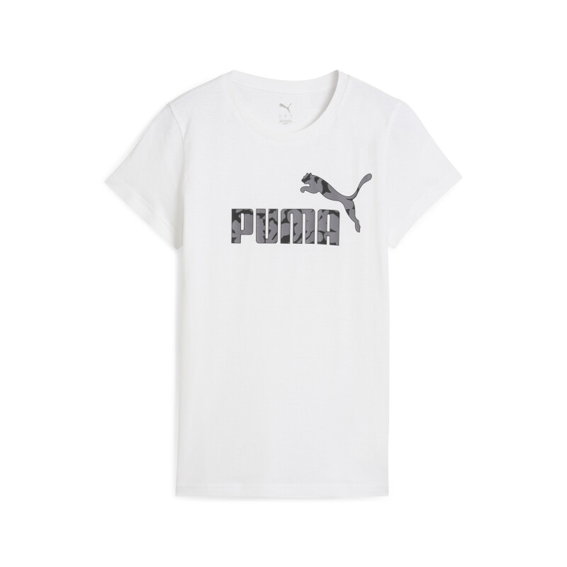 Remera Puma ESS NATURE 2.0 Tee de Mujer - 684986 02 Blanco