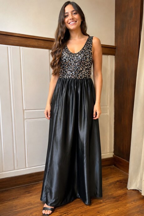 VESTIDO LOTO Negro