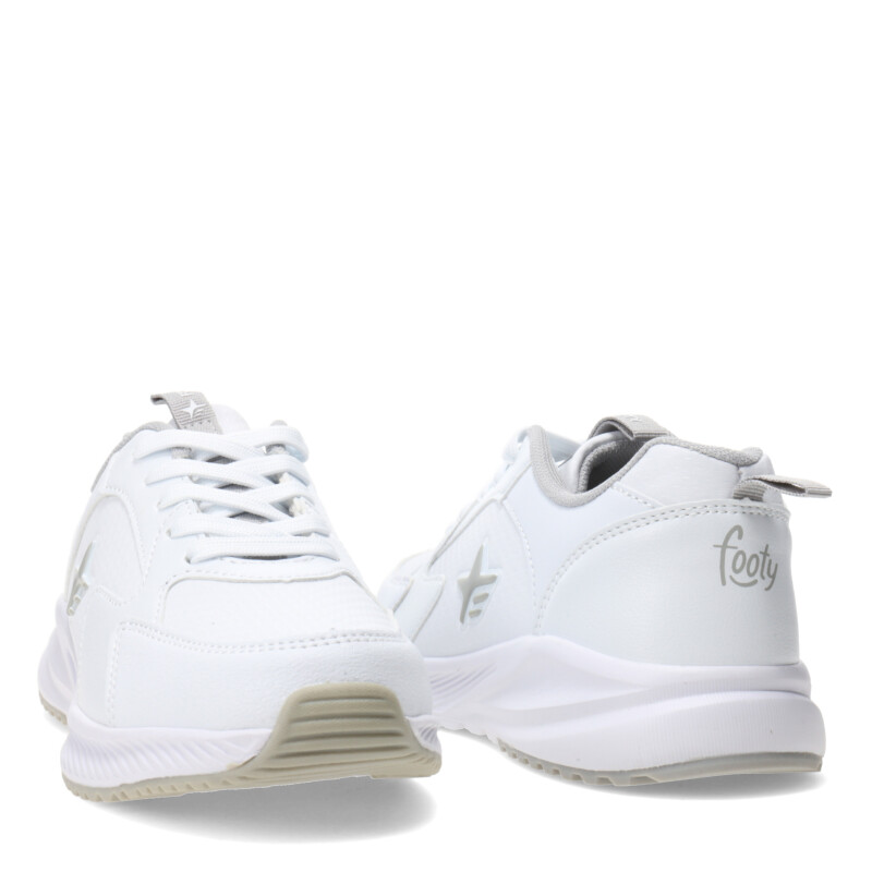 Championes Infantiles Footy Atlantis Blanco - Gris